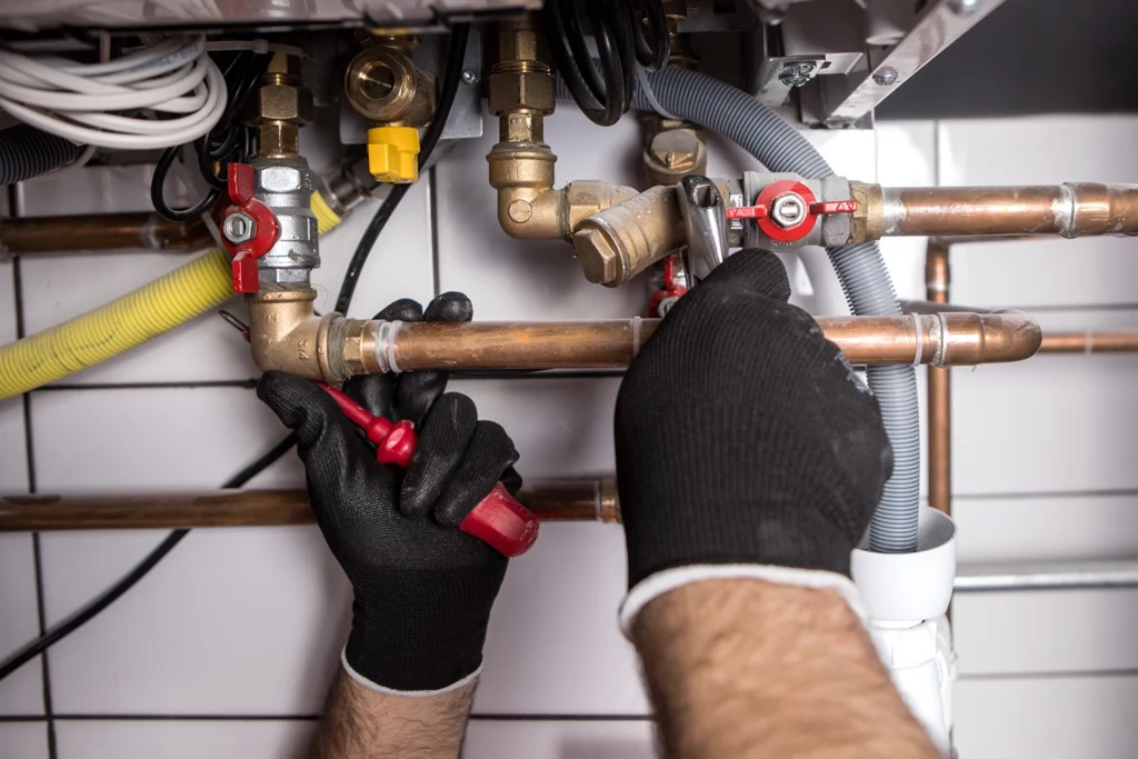 gas line repair & installation in saddle brook