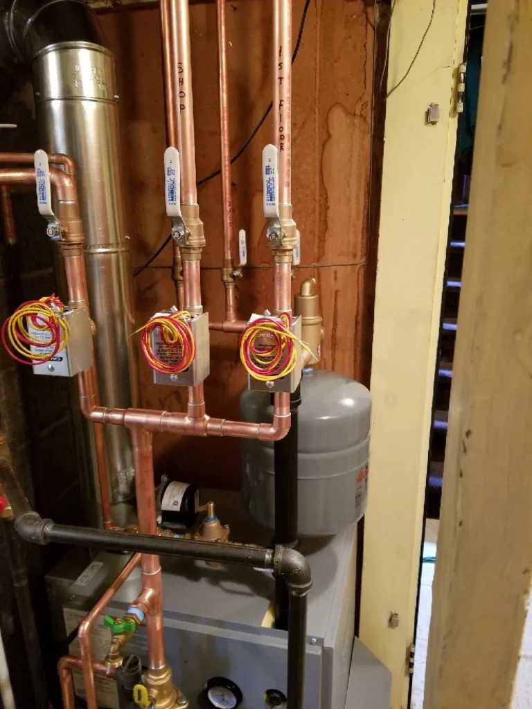 Copper repiping by Absolute Precision Plumbing & Heating, Bergen County NJ