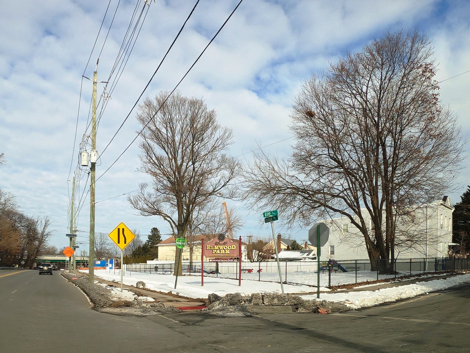 Welcome to Elmwood Park, NJ sign