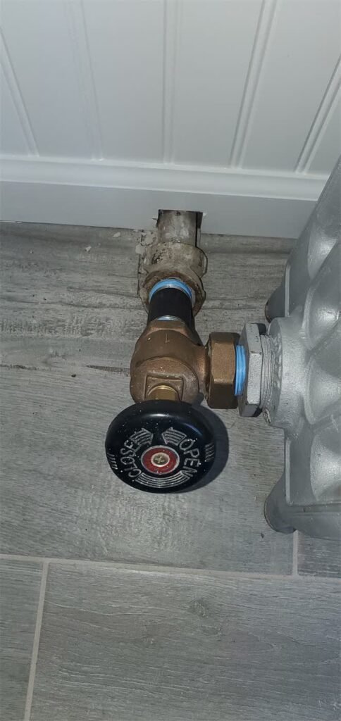 Steam radiator valve repair by Absolute Precision Plumbing and Heating in Elmwood Park, NJ